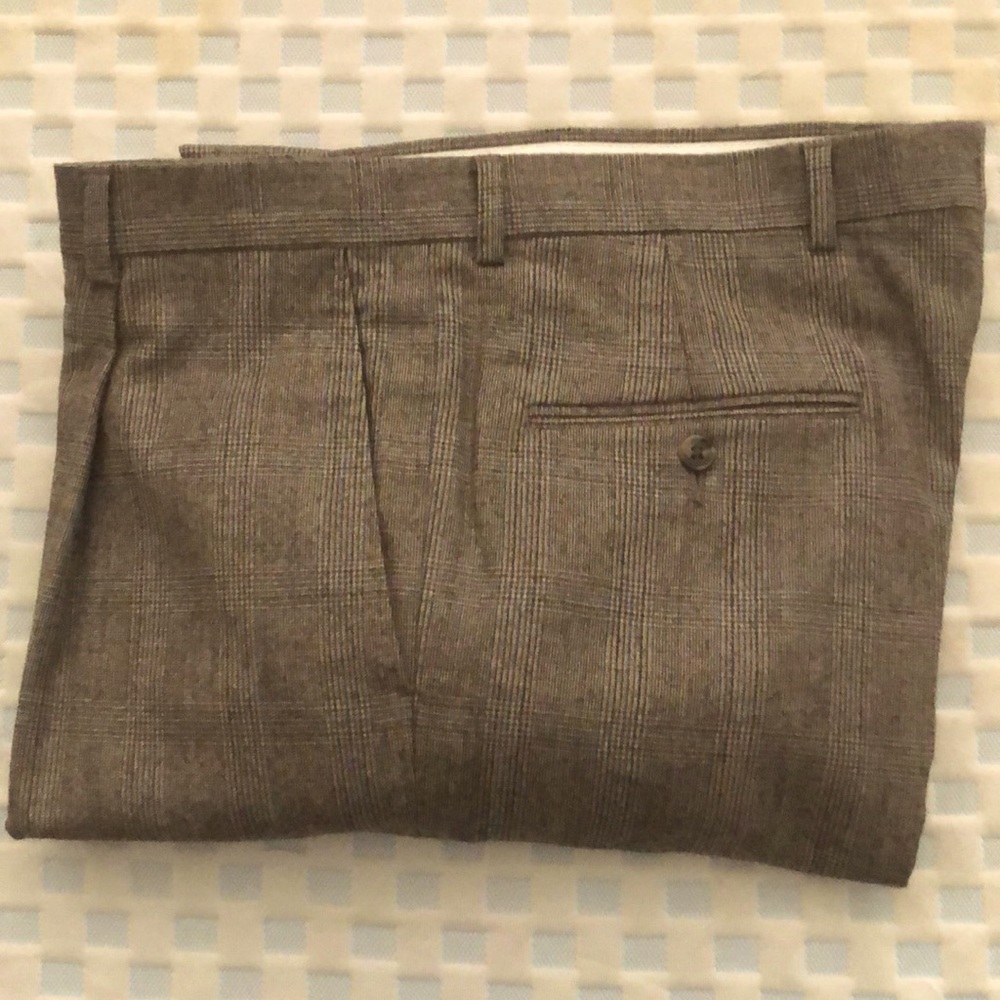 Hart Schnaffer Marx brown dress pants